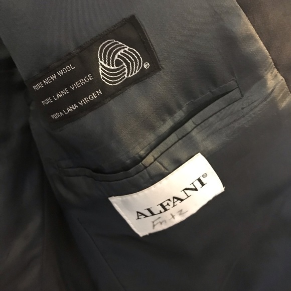 44 regular Alfani navy sports jacket - Picture 4 of 8